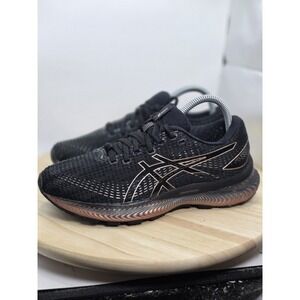 Women's Size 8 - ASICS Sneakers Shoes Gel Saiun Black Rose Gold 1012B232